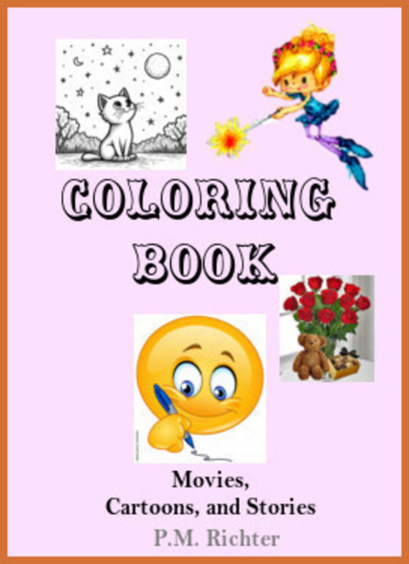 FEATURED: Coloring Book – Favorite Characters from Stories, Movies, Cartoons by P.M. Richter